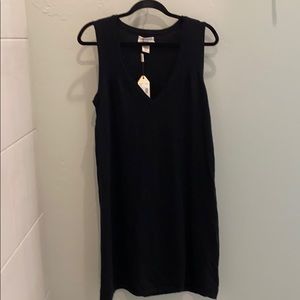 Max Studio sweater dress black NWT size L